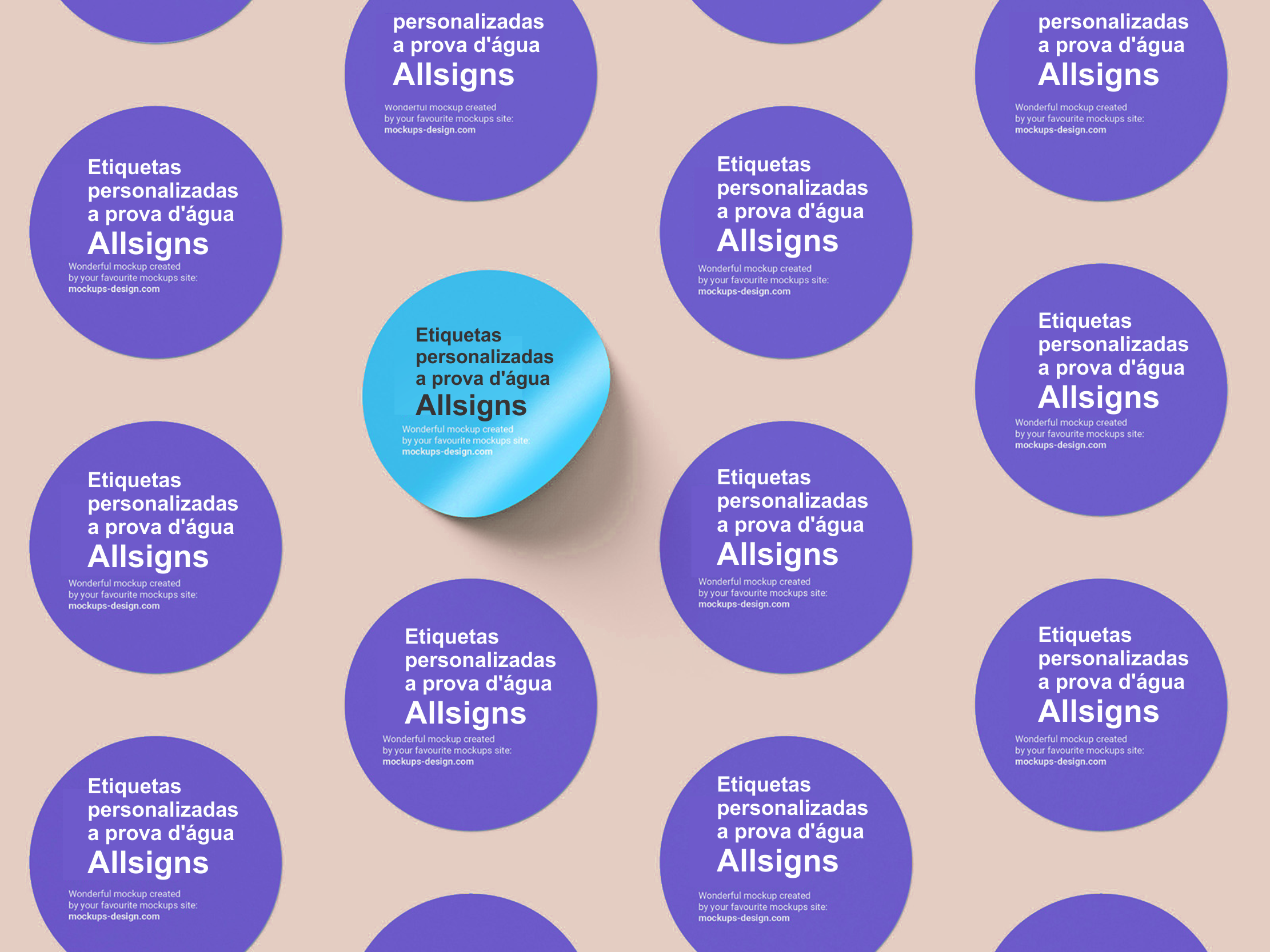 etiquetas personalizadas a prova dágua